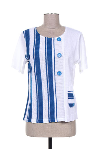 bonneterie creusoise pulls femme de couleur blanc