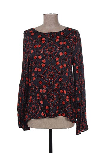 vila chemises femme de couleur orange