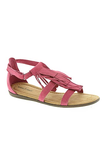 minnetonka chaussures fille de couleur rose