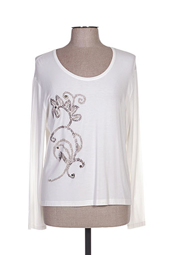 jean delfin t-shirts femme de couleur beige