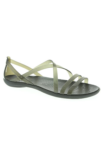 crocs chaussures femme de couleur noir