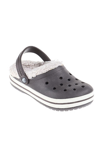 crocs chaussures enfant de couleur marron