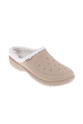 crocs chaussures homme de couleur beige