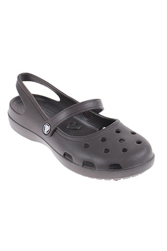 crocs chaussures femme de couleur marron
