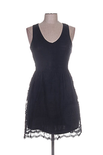 bonobo jeans robes femme de couleur noir