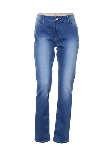 vavell jean jeans femme de couleur bleu