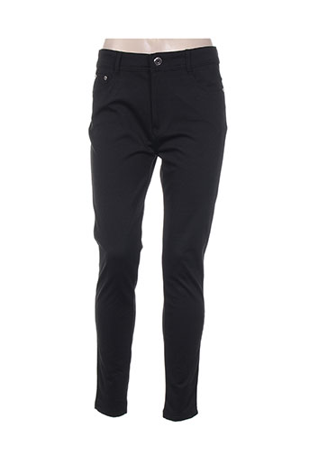 bs jeans pantalons femme de couleur noir