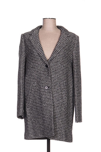 trench EFFI_CHAR_1 coat manteaux femme de couleur noir