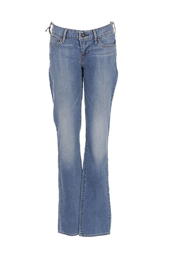 levis jeans femme de couleur bleu