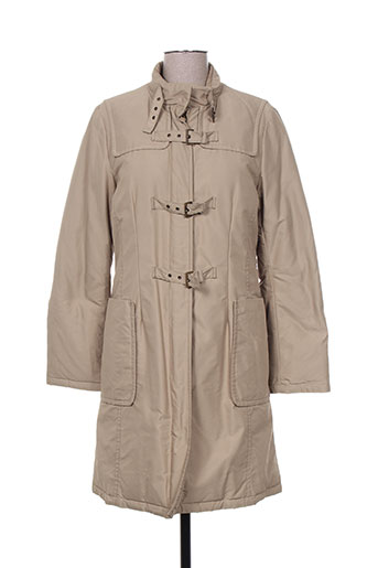 maxmara manteaux femme de couleur beige