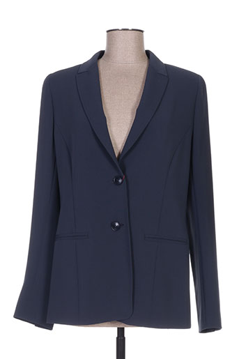 maxmara vestes femme de couleur bleu
