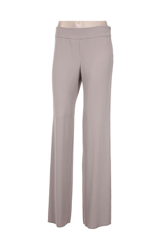 armani pantalons femme de couleur beige