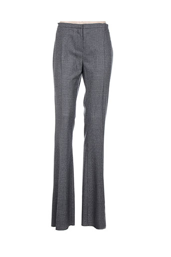 maxmara pantalons femme de couleur gris