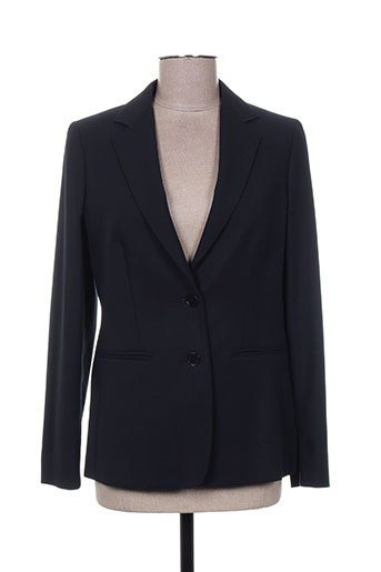 maxmara vestes femme de couleur bleu