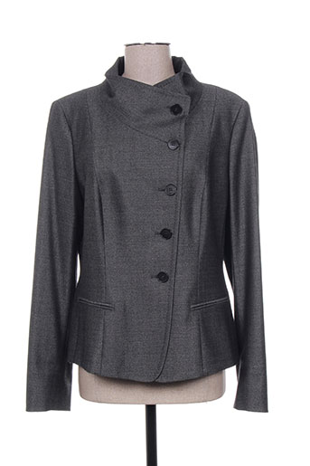 maxmara vestes femme de couleur gris