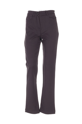 maxmara pantalons femme de couleur gris