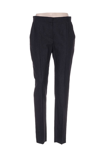 maxmara pantalons femme de couleur noir