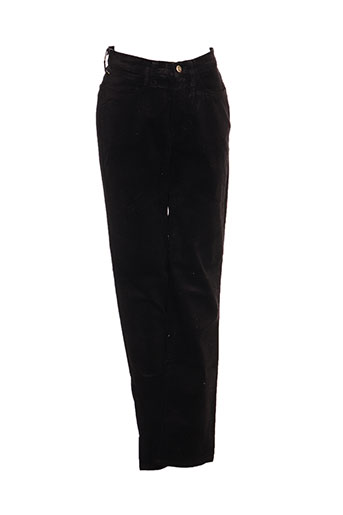 trussardi jeans pantalons femme de couleur noir