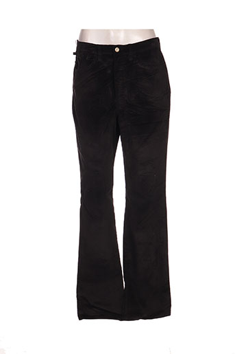 trussardi jeans pantalons femme de couleur noir