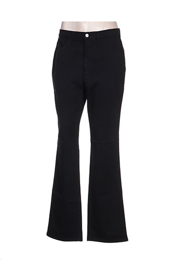 trussardi jeans pantalons femme de couleur noir