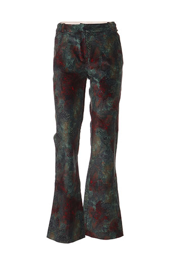 kenzo pantalons femme de couleur vert