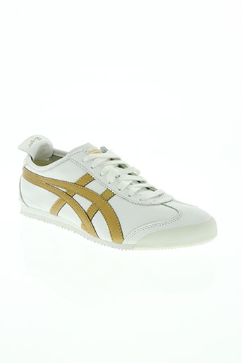 onitsuka tiger chaussures homme de couleur blanc