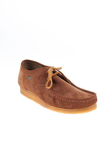 clarks chaussures homme de couleur marron