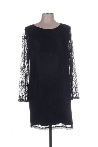 lauren vidal robes femme de couleur noir