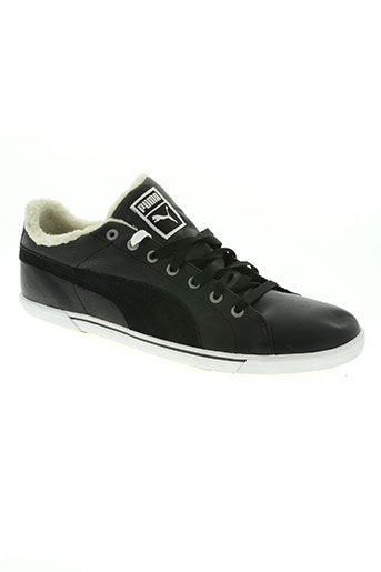 puma chaussures homme de couleur noir