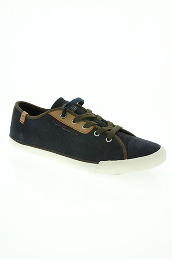 pepe jeans chaussures homme de couleur bleu