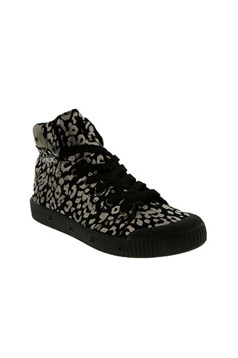 spring court chaussures femme de couleur noir
