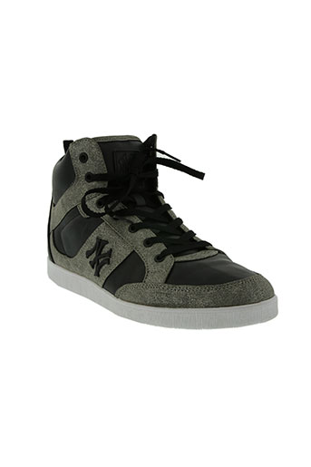 new york yankees chaussures homme de couleur noir