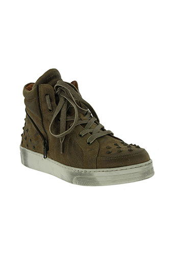 viu sneakers chaussures femme de couleur beige
