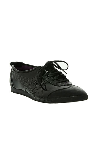 onitsuka tiger chaussures femme de couleur noir