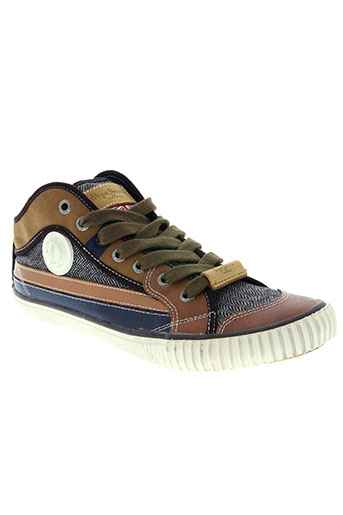 pepe jeans chaussures homme de couleur bleu