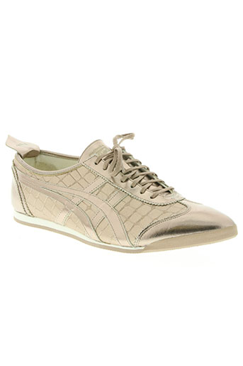 onitsuka tiger chaussures femme de couleur rose