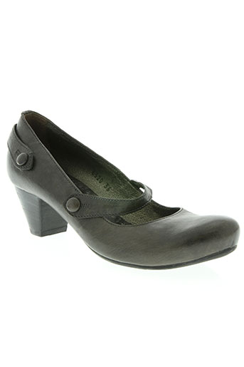 vic matie chaussures femme de couleur gris