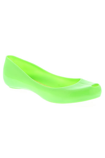 melissa chaussures femme de couleur vert