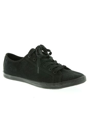 converse chaussures femme de couleur noir