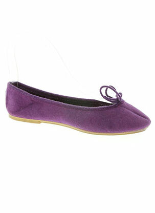 Chaussons/Pantoufles violet BILL TORNADE pour femme