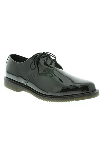 dr martens chaussures femme de couleur noir