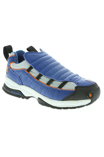 royal elastics chaussures garçon de couleur bleu
