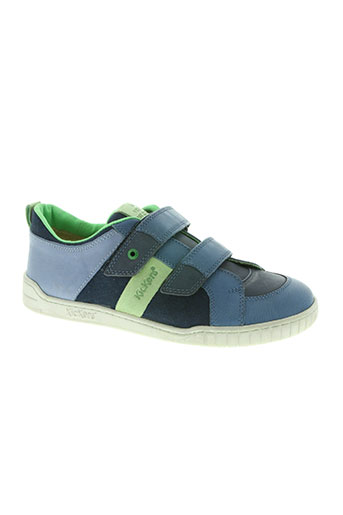 kickers chaussures garçon de couleur bleu