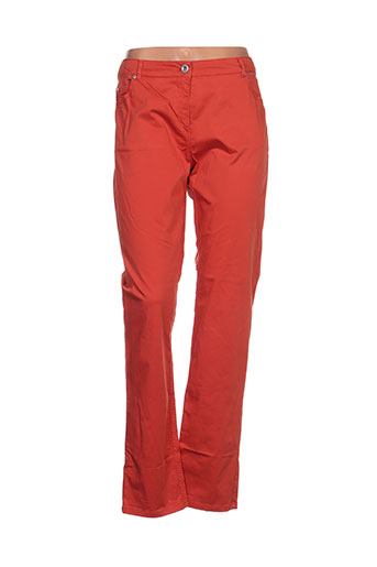 voodoo pantalons femme de couleur orange