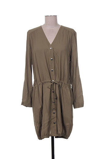 nathalie chaize robes femme de couleur vert