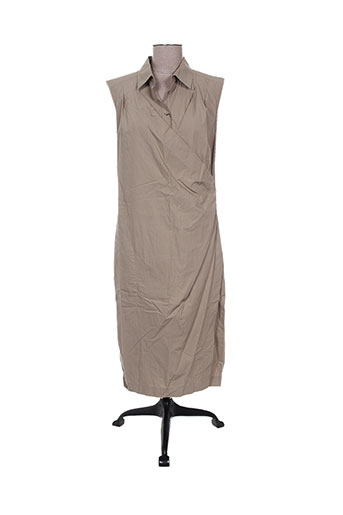 maxmara robes femme de couleur beige