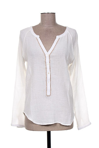 charlie joe chemises femme de couleur beige