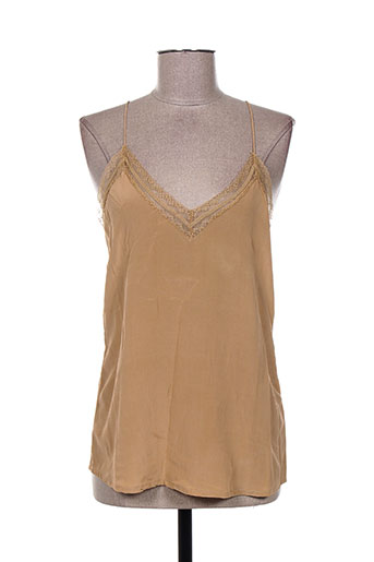 charlie joe chemises femme de couleur beige