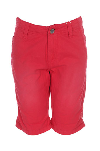 garcia shorts / bermudas garçon de couleur rouge
