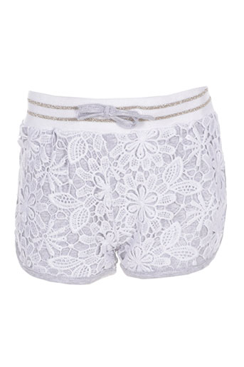 losan shorts / bermudas fille de couleur gris